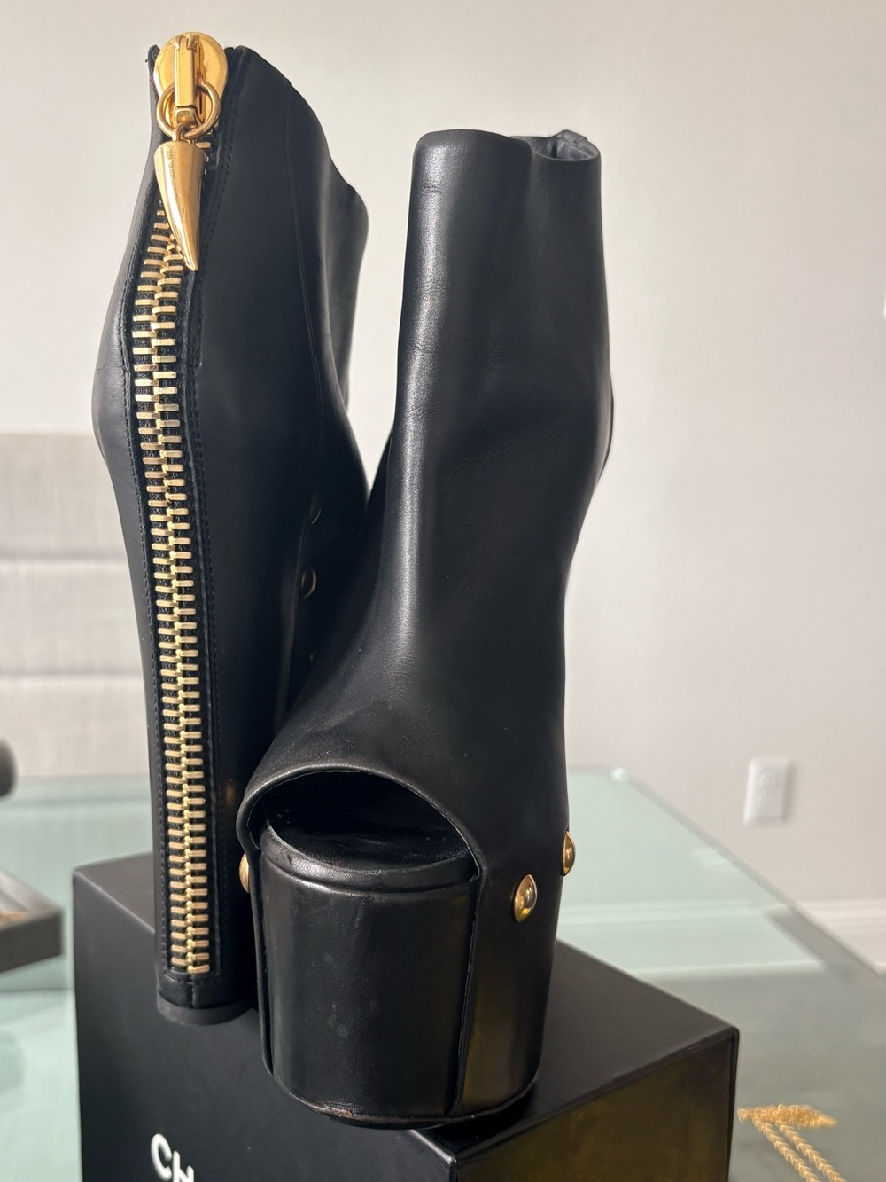 Giuseppe Zanotti Platform Ankle Boots